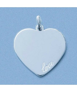 Pendentif Coeur Love 20 x 19 mm