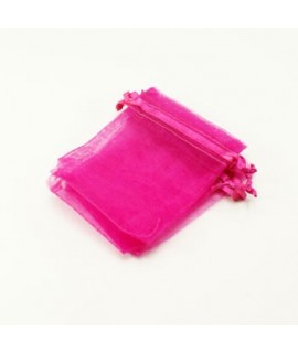 Bourse Organza Fushia