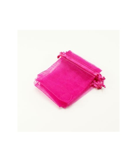 Bourse Organza Fushia