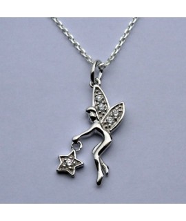 Collier Fée Etoile Argent