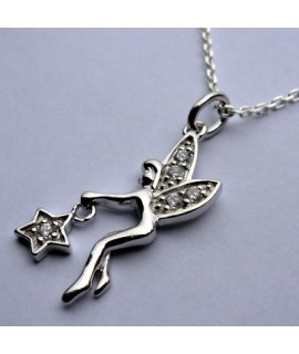 Collier Fée Etoile Argent