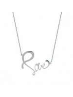 Collier Love Argent