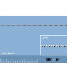 Chaîne boules fines