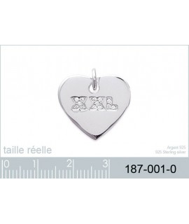 Pendentif Coeur Argent