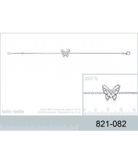 Bracelet Papillon