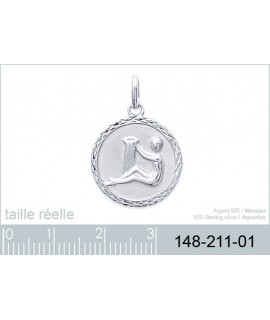 Pendentif Verseau Argent