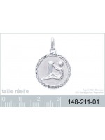 Pendentif Verseau Argent