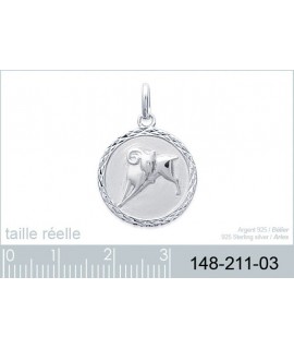 Pendentif Verseau Argent