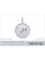 Pendentif Verseau Argent