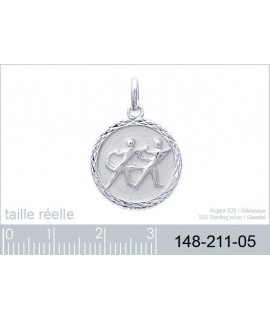 Pendentif Verseau Argent