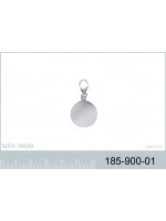 Charm Médaille à Graver 18 mm Argent