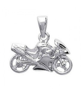 Pendentif Moto en argent