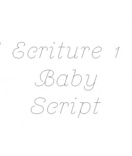 Ecriture 1 : Baby Script