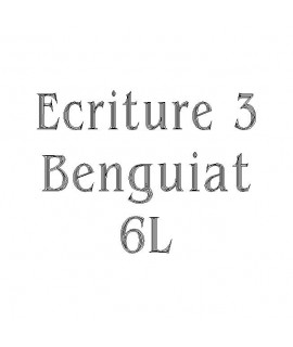 Gravure 3 : Benguiat 6L