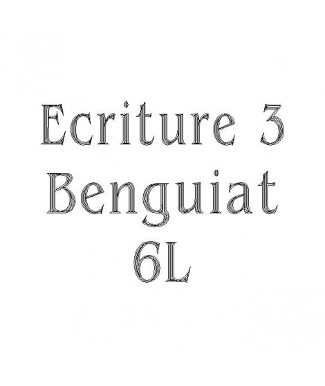 Gravure 3 : Benguiat 6L