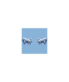 Boucles d'oreilles cheval