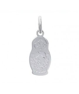 Pendentif Matrioska Argent