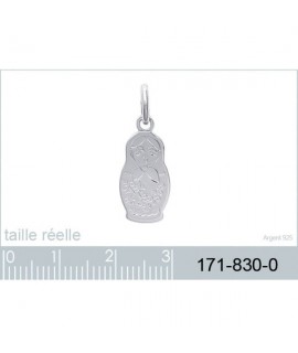 Pendentif Matrioska Argent