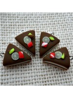 Pendentif Gâteau Chocolat