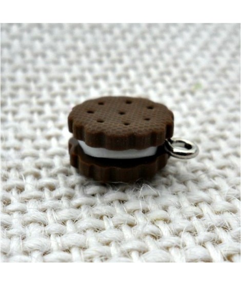 Pendentif Biscuit Chocolat