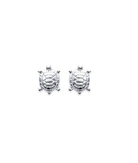 Boucles d'oreilles Tortues Argent