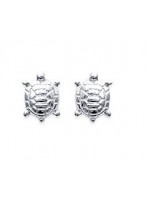 Boucles d'oreilles Tortues Argent