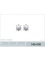 Boucles d'oreilles Tortues Argent