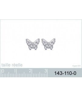 Boucles d'Oreilles Papillons