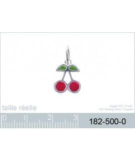 Pendentif Cerises Argent