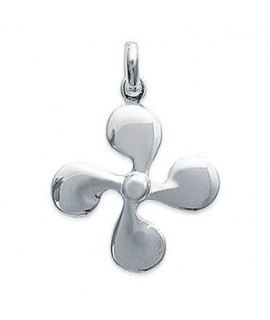 Pendentif Croix Basque Argent