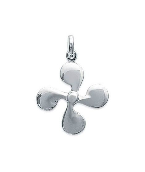 Pendentif Croix Basque Argent