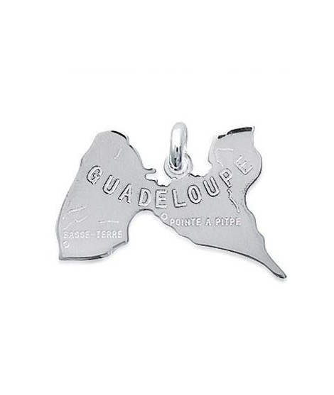 Pendentif Guadeloupe Argent