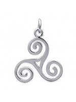 Pendentif Triskel Celtique Argent