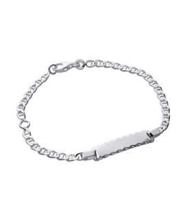 Gourmette maille marine argent