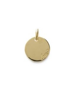 Pendentif médaille love 15 mm