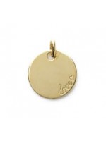 Pendentif médaille love 19 mm