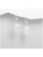 Boucles d'oreilles chouette hibou