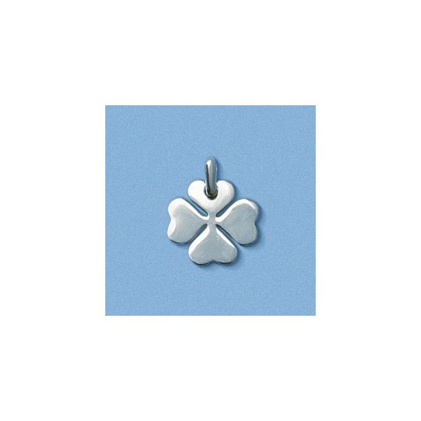 Pendentif Charms Trèfle En Argent 925 - Collection Hoops, Neuf Avec étiquettes