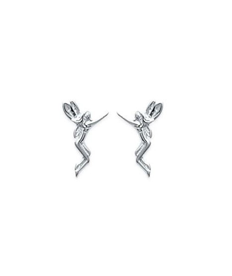 Boucles d'oreilles Fée Argent