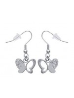 Boucles d'oreilles Papillon Acier