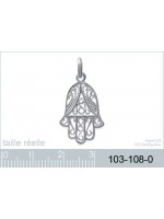 Pendentif Main de Fatma Argent