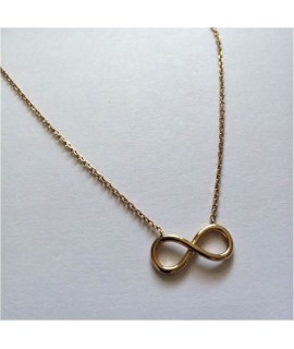 Collier Infini Plaqué Or