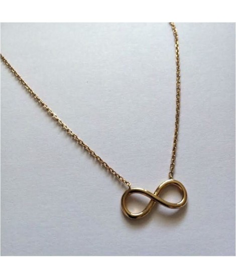 Collier Infini Plaqué Or