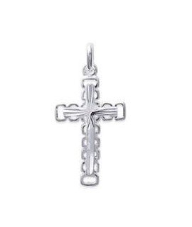 Pendentif Croix 24 x 15 mm Argent