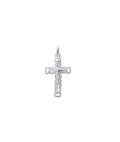 Pendentif Croix 24 x 15 mm Argent