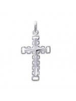 Pendentif Croix 24 x 15 mm Argent