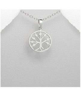 Pendentif argent de vie 16 mm