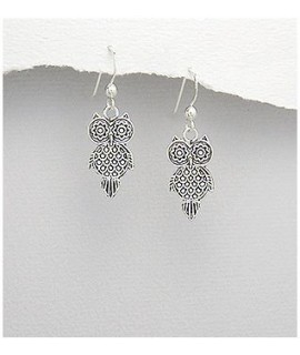 Boucles d'oreilles Chouettes