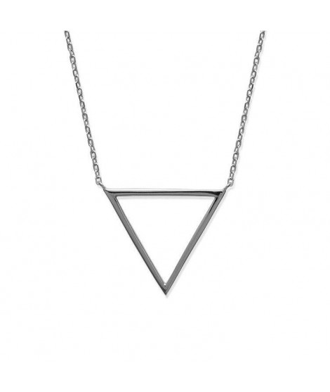 collier argent triangle collier argent triangle