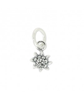 Pendentif fleur Edelweiss en argent